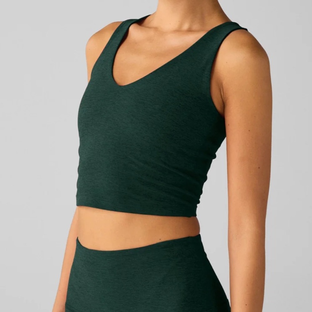 Beyond Yoga Dark Green Tank Top